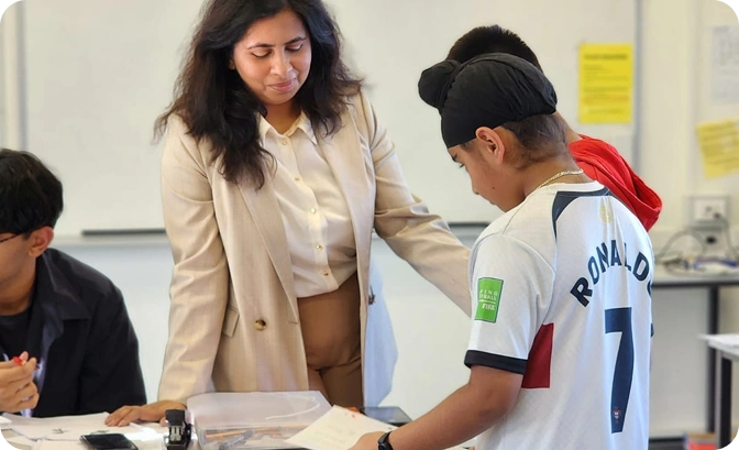 Parent helping child with quantitative reasoning problems — GATE WA prep