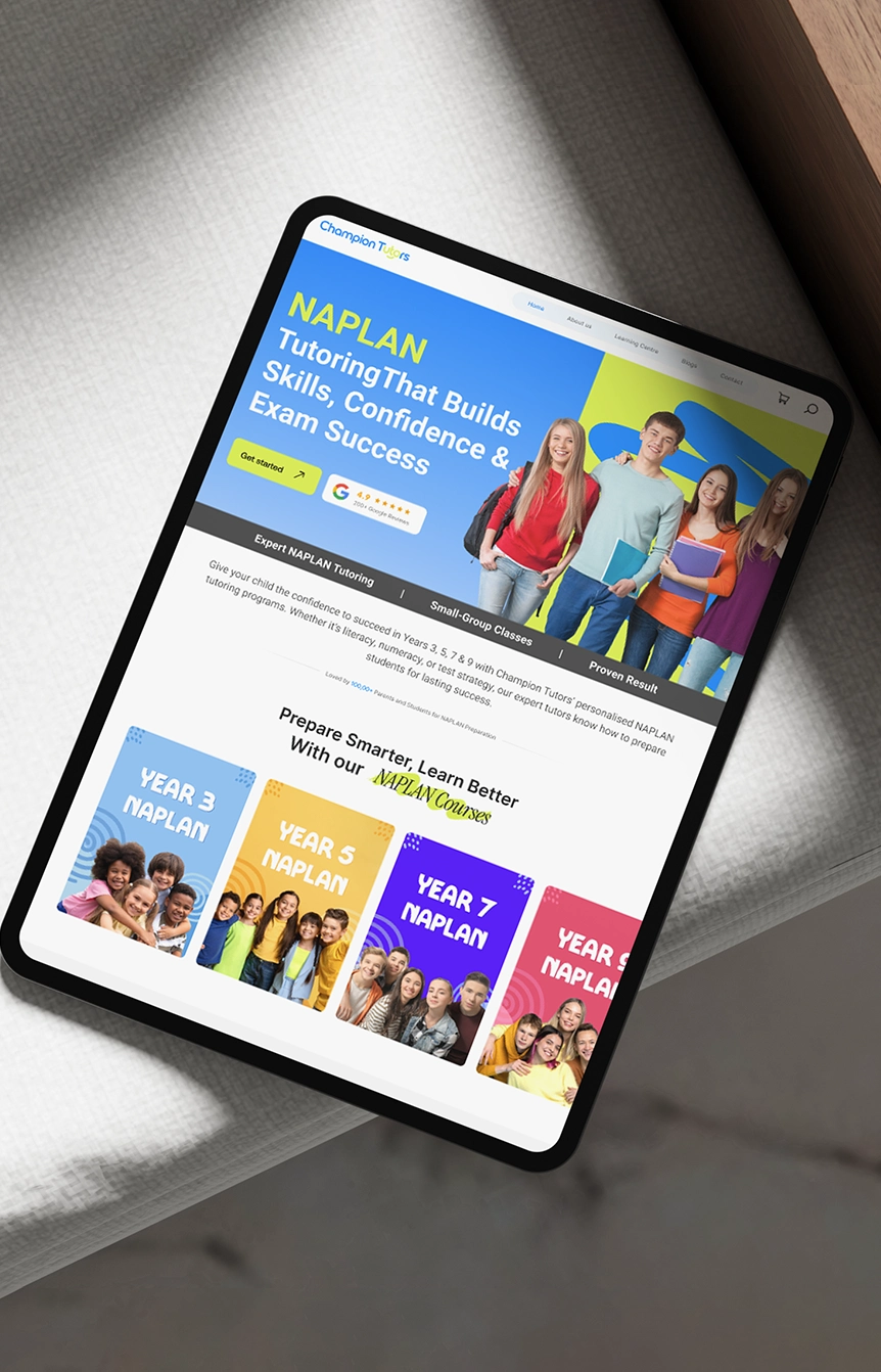 Why Choose Champion Tutors