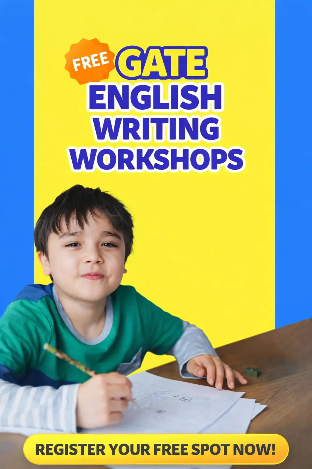 FREE GATE Writing Workshops