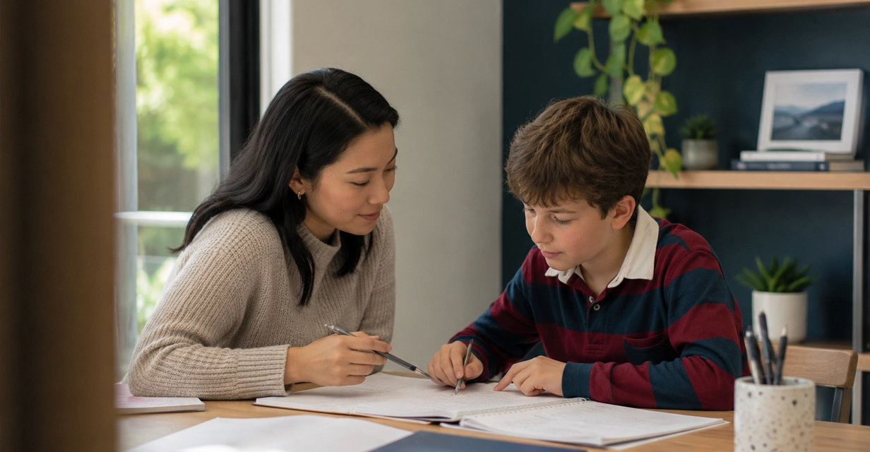 Calm balanced GATE tutoring session supporting a capable child in Perth

