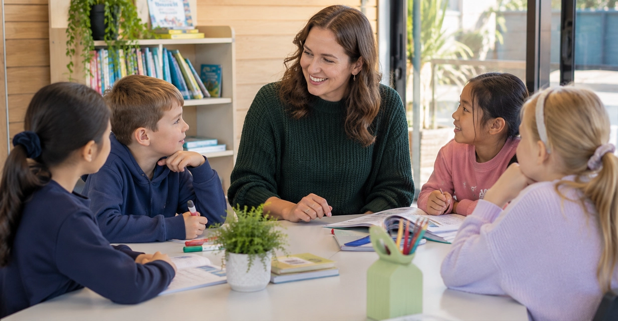 Affordable small group tutoring session for primary students in Perth