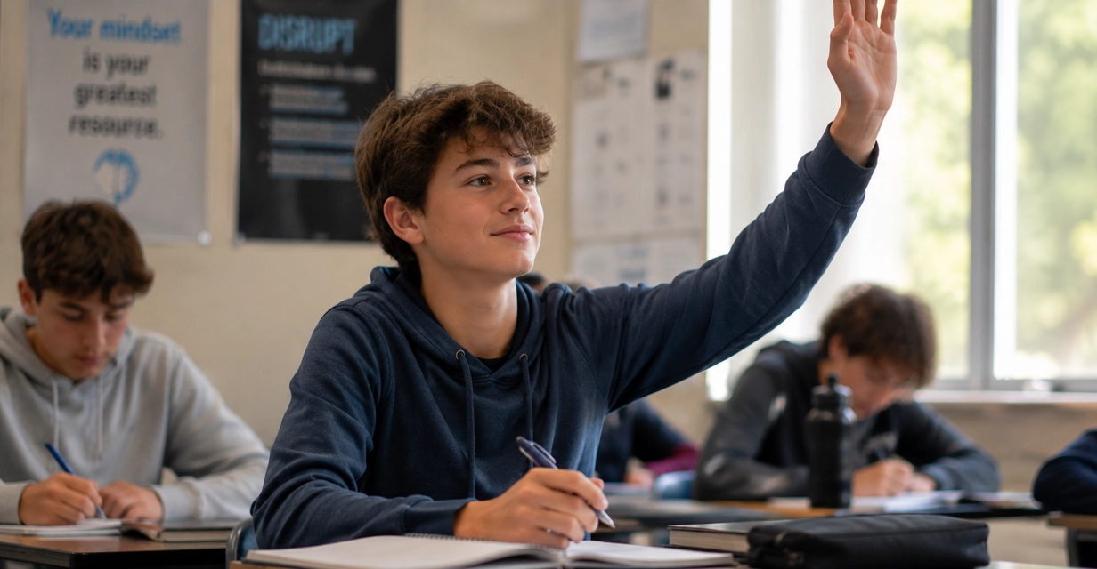High school student growing in confidence with a consistent long term tutor in Perth